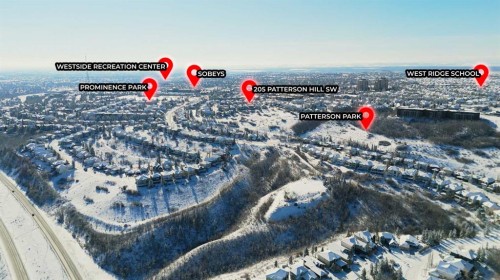 205 Patterson Hill Sw, Calgary, AB - Outdoor With View