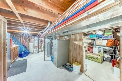17140 Sundown Road Se, Calgary, AB - Indoor Photo Showing Basement