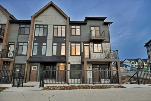 14808 1 Street, Calgary, AB - Outdoor With Balcony With Facade