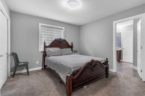 225 Cornerstone Manor Ne, Calgary, AB - Indoor Photo Showing Bedroom
