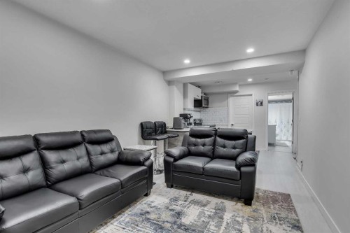 225 Cornerstone Manor Ne, Calgary, AB - Indoor Photo Showing Living Room