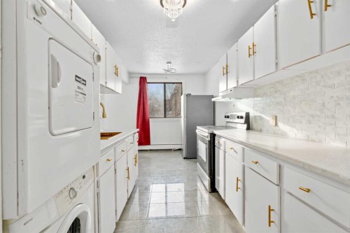 201-4328 4 Street Nw, Calgary, AB - Indoor Photo Showing Laundry Room