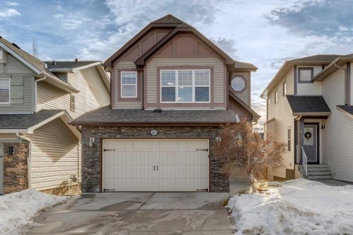 460 Silverado Plains Circle Sw, Calgary, AB - Outdoor With Facade