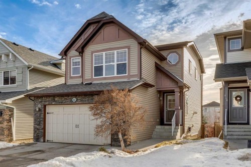 460 Silverado Plains Circle Sw, Calgary, AB - Outdoor With Facade