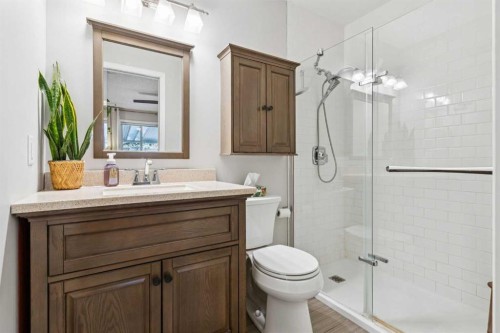 3406 Cedarille Drive Sw, Calgary, AB - Indoor Photo Showing Bathroom