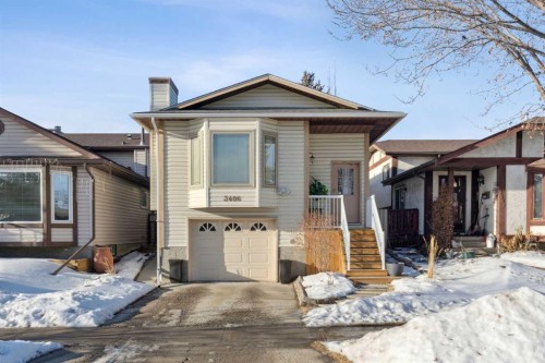 3406 Cedarille Drive Sw, Calgary, AB - Outdoor With Facade