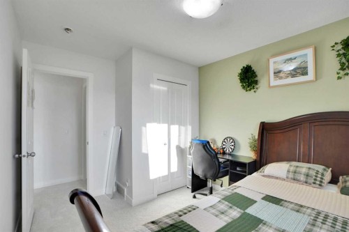 243 Cornerstone Avenue Ne, Calgary, AB - Indoor Photo Showing Bedroom