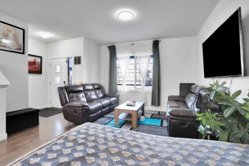 243 Cornerstone Avenue Ne, Calgary, AB - Indoor Photo Showing Living Room