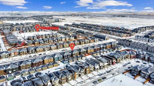 243 Cornerstone Avenue Ne, Calgary, AB - Outdoor With View