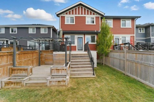 251 Sunrise View, Cochrane, AB - Outdoor With Deck Patio Veranda