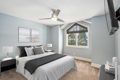 6002 Bow Crescent Nw, Calgary, AB - Indoor Photo Showing Bedroom