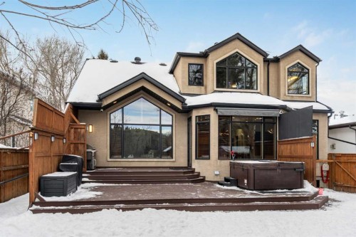 6002 Bow Crescent Nw, Calgary, AB - Outdoor With Deck Patio Veranda