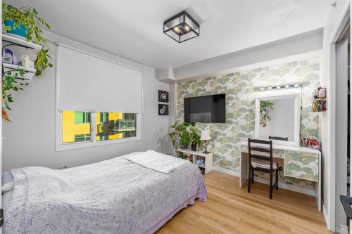 1004-1121 6 Avenue Sw, Calgary, AB - Indoor Photo Showing Bedroom