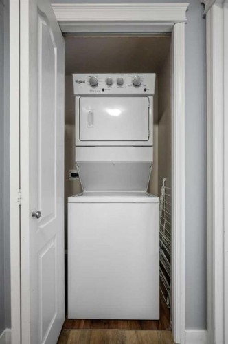 407-8 Bayside Place, Strathmore, AB - Indoor Photo Showing Laundry Room