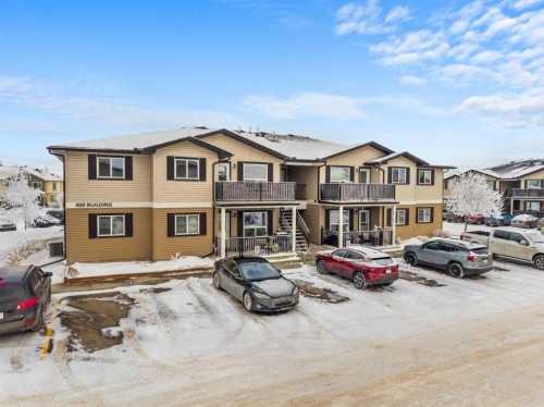 407-8 Bayside Place, Strathmore, AB - Outdoor With Balcony