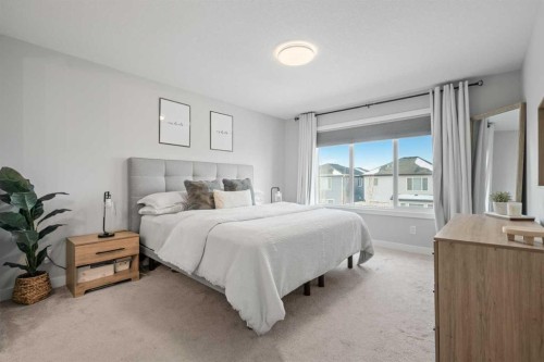 86 Legacy Woods Place Se, Calgary, AB - Indoor Photo Showing Bedroom