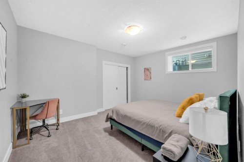 155 Carringham Way Nw, Calgary, AB - Indoor Photo Showing Bedroom