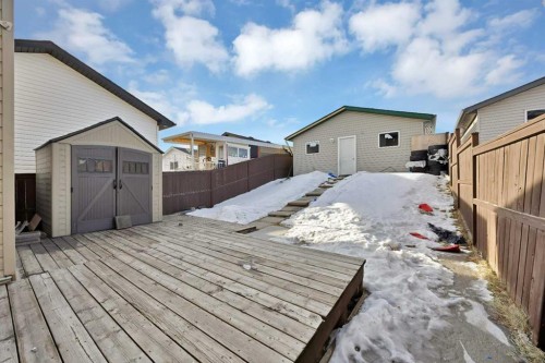 107 Taravista Street Ne, Calgary, AB - Outdoor With Deck Patio Veranda With Exterior