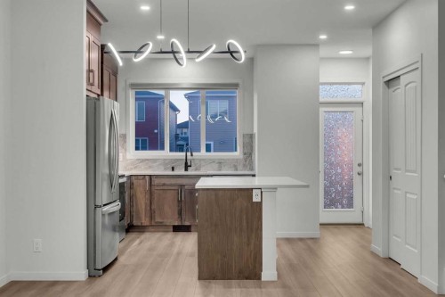 117 Cornerbrook Road Ne, Calgary, AB - Indoor Photo Showing Kitchen