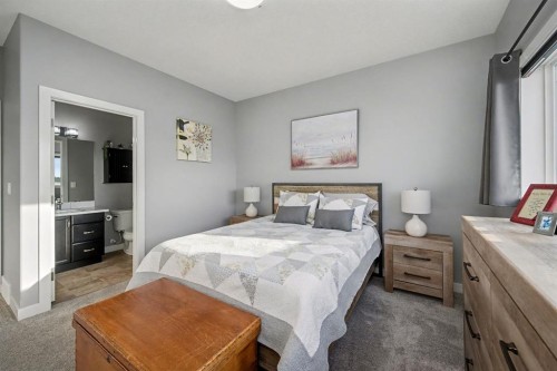 49 Aztec Crescent, Blackfalds, AB - Indoor Photo Showing Bedroom