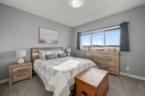 49 Aztec Crescent, Blackfalds, AB - Indoor Photo Showing Bedroom