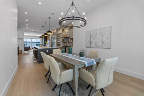 2323 53 Avenue Sw, Calgary, AB - Indoor Photo Showing Dining Room