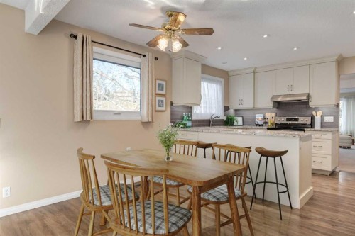 3 Hawkcliff Way Nw, Calgary, AB - Indoor Photo Showing Dining Room