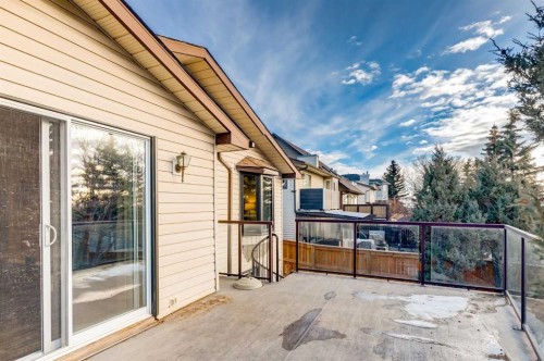 3 Hawkcliff Way Nw, Calgary, AB - Outdoor With Deck Patio Veranda With Exterior
