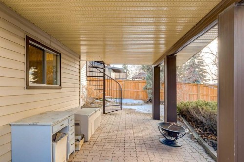 3 Hawkcliff Way Nw, Calgary, AB - Outdoor With Deck Patio Veranda With Exterior