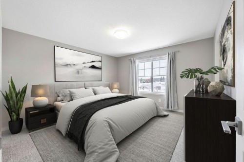 369 D'Arcy Ranch Drive, Okotoks, AB - Indoor Photo Showing Bedroom