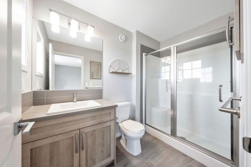 369 D'Arcy Ranch Drive, Okotoks, AB - Indoor Photo Showing Bathroom