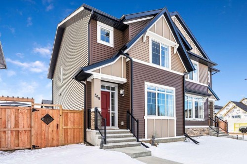 369 D'Arcy Ranch Drive, Okotoks, AB - Outdoor With Facade