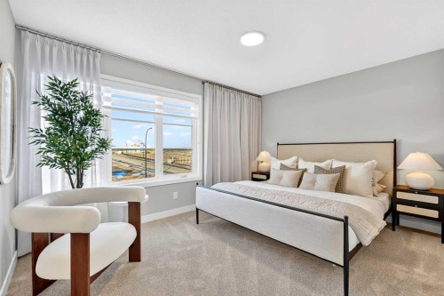 7079 Rangeview Avenue Se, Calgary, AB - Indoor Photo Showing Bedroom