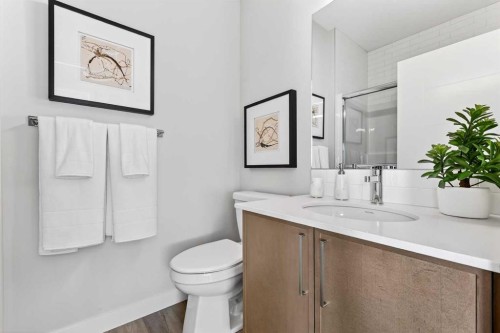 7079 Rangeview Avenue Se, Calgary, AB - Indoor Photo Showing Bathroom