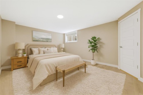 147 Mckenzie Towne Close Se, Calgary, AB - Indoor Photo Showing Bedroom