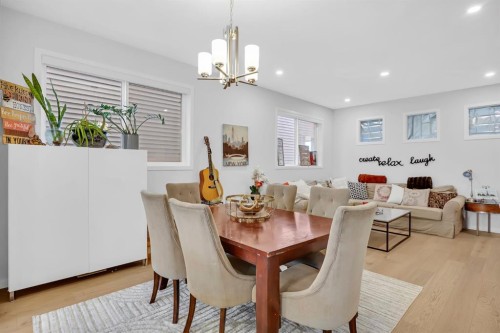 153 Edith Way Nw, Calgary, AB - Indoor Photo Showing Dining Room