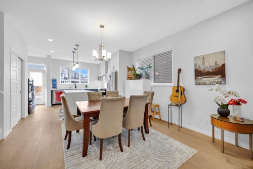 153 Edith Way Nw, Calgary, AB - Indoor Photo Showing Dining Room