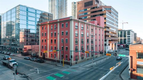 305-535 10 Avenue Sw, Calgary, AB -  With Facade