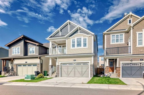 43 Carrington Crescent Nw, Calgary, AB - Outdoor With Balcony With Facade