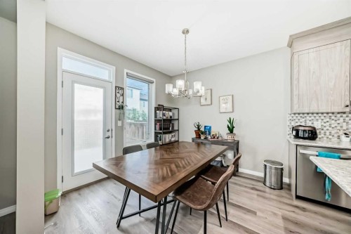 43 Carrington Crescent Nw, Calgary, AB - Indoor Photo Showing Dining Room