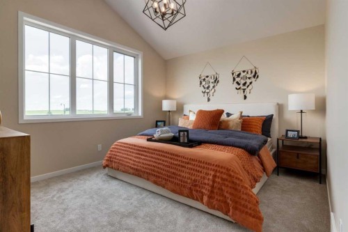 36 Ellen Lane, Crossfield, AB - Indoor Photo Showing Bedroom