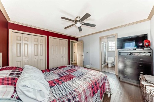 52 Douglas Ridge Close Se, Calgary, AB - Indoor Photo Showing Bedroom