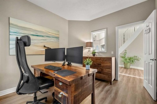 242 Tuscany Ridge Park Nw, Calgary, AB - Indoor Photo Showing Office