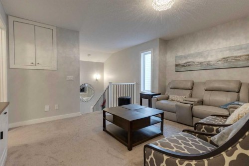 55 Sage Bluff Heights Nw, Calgary, AB - Indoor Photo Showing Living Room