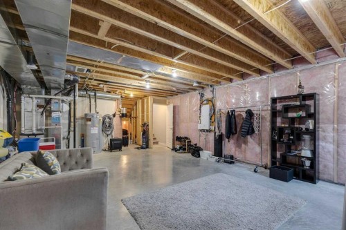 55 Sage Bluff Heights Nw, Calgary, AB - Indoor Photo Showing Basement