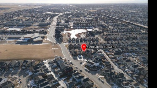 11 Saddlebrook Mews Ne, Calgary, AB - Outdoor With View