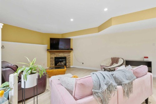 79 Harrison Green, Olds, AB - Indoor With Fireplace