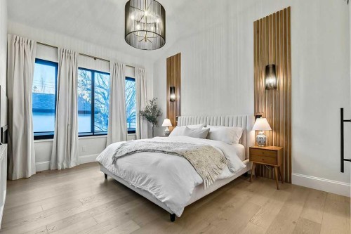 56 Lissington Drive Sw, Calgary, AB - Indoor Photo Showing Bedroom