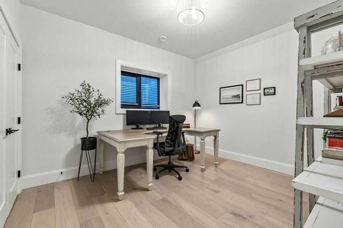 56 Lissington Drive Sw, Calgary, AB - Indoor Photo Showing Office