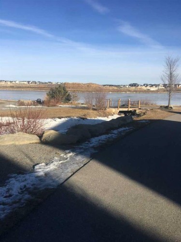 1100 Bayview Gardens Sw, Airdrie, AB - Outdoor With Body Of Water With View